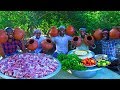 POT BIRYANI | Mutton Biryani Cooking In Clay Pot | Traditional Healthy Mutka Mutton Biryani Recipe