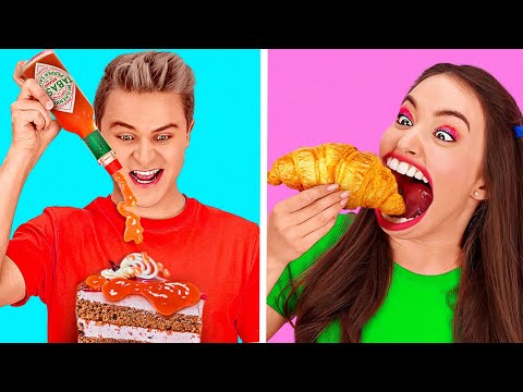 TYPES OF EATERS Funny Situations and Relatable Moments by 123 GO FOOD