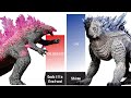 NEW GODZILLA EVOLVED vs ALL MONSTERS he Faced - Godzilla Evolved Power Levels