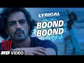 'Boond Boond' Full Audio Song with LYRICS | Roy | Ankit Tiwari | T-SERIES