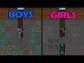 Boys vs Girls Memes in Minecraft