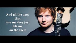 Save myself - Ed Sheeran (Lyrics)