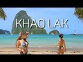 Khao Lak in Phang Nga - 4K Walking Tour. Thailand 2024.