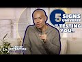 5 Signs Universe is Testing You Before Giving Your Manifestation [Law of Attraction]