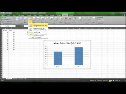 how to put standard deviation in excel graph how to put standard deviation in excel graph