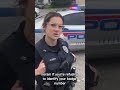 Karen Female Cop Get's Put In Her Place! Unlawful Orders Fail #shorts