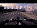 Royal Enfield Meteor 350 Sound Daily Ride [RAW Onboard] [4K]