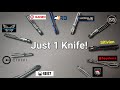 🔪Top 10 EDC Knives (1 from each brand) #2