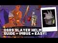 Slayer Helmet - How to Make and Imbue Easy and Fast - Beginner Guide OSRS