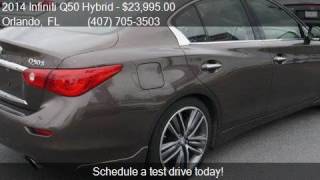 2014 Infiniti Q50 Hybrid 4dr Sedan RWD Hybrid Sport for sale