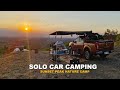 SOLO CAR CAMPING | Episode # 10 | Sunset Peak