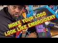 Make your logo look like Embroidery