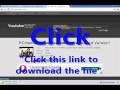 How to download Video's from YouTube (3gp) EASIEST WAY!