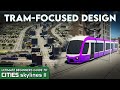 How to Create Tram Networks & Streetcar Suburbs in Cities Skylines 2! | UBG 6