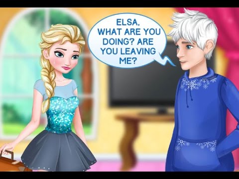 Игра расставание эльзы и джека Игра расставание эльзы и джека