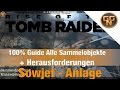 Rise of the Tomb Raider - Sowjet Anlage— Alle Sammelgegenstände Fundorte
