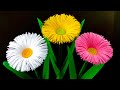 3D Beautiful Paper Flowers Easy | Home Deccor | Flower Making With Paper |Crafts | DIY | Paper Craft
