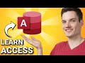 How to use Microsoft Access - Beginner Tutorial