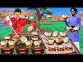 Famous Egg Burger Street Style Burger Street Food Hindi Kahani Moral Stories New Funny Comedy Video