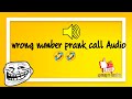 Kannada wrong number prank call Audio 🤣🤣 try to make your friends fool 🥳🤣#prank #vlogvbrodha #pranks