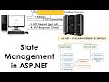 ASP.NET State Management in Hindi | ASP.NET - State Management | ASP.NET State Management
