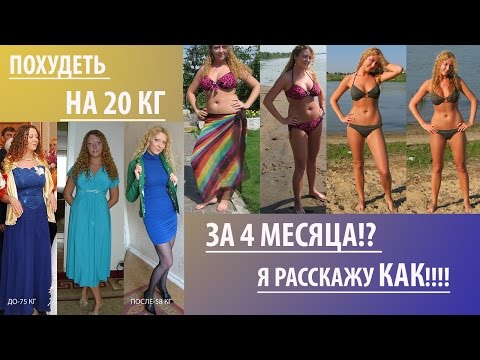 Как похудеть за 4 месяца на 20 кг в домашних условиях Как похудеть за 4 месяца на 20 кг в домашних условиях