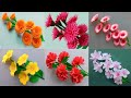 6 Easy Paper Flowers Most Views on Youtube Channel | DIY