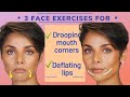 WHAT IS AGING YOUR LIPS? 3 anti-aging face exercises to lift downturned lips/Blush with me face yoga