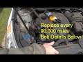 How to Replace a Serpentine Belt on a 2011 - 2014 Hyundai Sonata Belt diagram included.