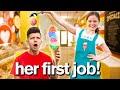 MY DAUGHTER'S FIRST JOB ft/ Preston & Royalty Family