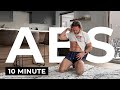 10 Minute Abs Workouts | No Equipment, No Repeats | TIFF x DAN