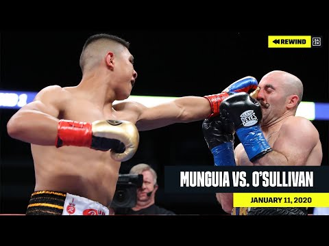 FULL FIGHT Jaime Munguia vs. Spike O Sullivan DAZN REWIND 