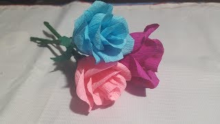 Cara Membuat Bunga Tulip Dari Kertas Krep Playithub Largest Videos Hub