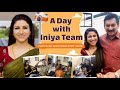 DAY With Iniya Team 🎬📺 | Funny Moments In Sets Of Iniya 😂| Saregama TV Shows Tamil