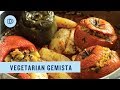 Vegetarian Gemista: Greek-Style Stuffed Roasted Vegetables