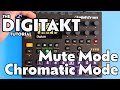 Chromatic Mode + Mute Mode - Digitakt Tutorial - Part 8