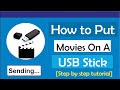 How to Put Movies On A USB Stick