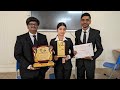 Interview: VMSCL team Govind, Neha and Roshan Wins Moot Court Competition — Shivaji University