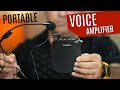 This is Shidu Portable Rechargeable Voice Amplifier
