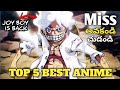 Top 5 best Anime explained in Telugu #gear5 #anime #telugu