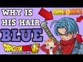 Why is Future Trunks Hair Blue In Dragon Ball Super?