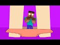 How Steve stuck in Alex's clothes? / Alex and Steve Life Story - minecraft animation compilation