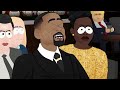 Will Smith SLAPS Chris Rock at Oscars 2022 - South Park Animated