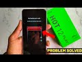 Anti inadvertent mode Do not Cover the top of the screen | Infinix Mobile problem solve