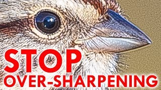 STOP OVER-SHARPENING