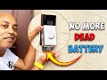 How to Power a Ring Doorbell with NO Power Source