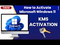 How to Activate Microsoft Windows 11 Pro | KMS Activation Method (Urdu/Hindi)