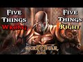 God of War II - 5 Things It Did Right, And 5 It Did Wrong