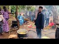 Cooking at The Village of Uganda in Africa