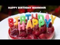 Mahnoor  Cakes Pasteles - Happy Birthday